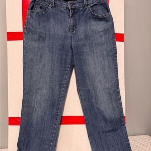 Gloria Vanderbilt Dark Blue Straight Leg Jeans